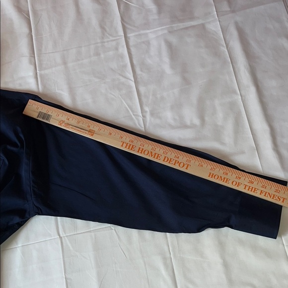 Kenneth Cole reaction navy blue casual button down men’s size large 16 1/2 - Picture 16 of 16